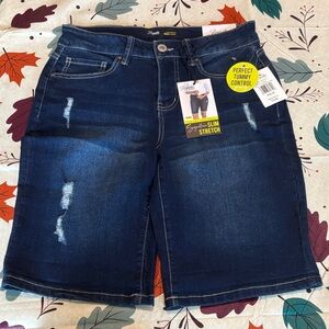 Royalty For Me Women's Dark Blue Jean Shorts